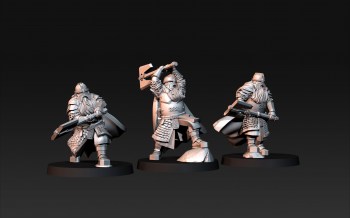 3x Kalak Dwarves King Guard